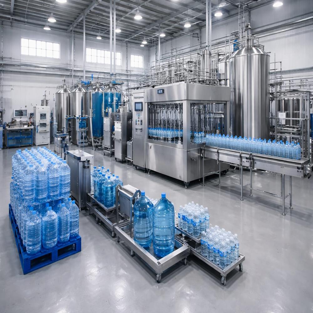 Turnkey Mineral Water Bottling Plant