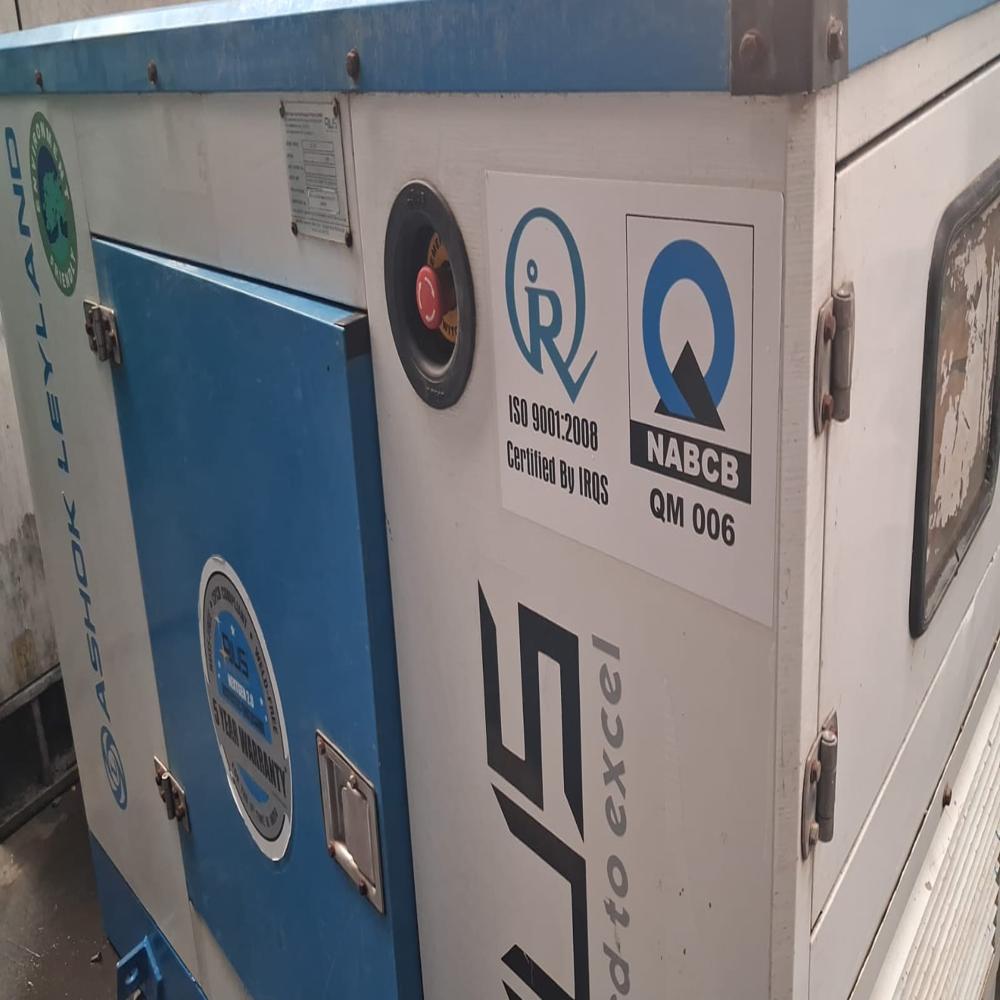 25KVA Ashok Leyland 2018 Model Used Generator