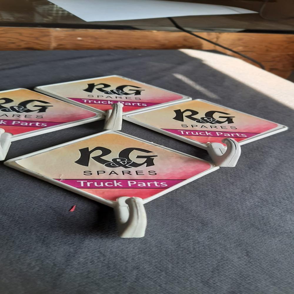 Customized Plastic Keychain Holder