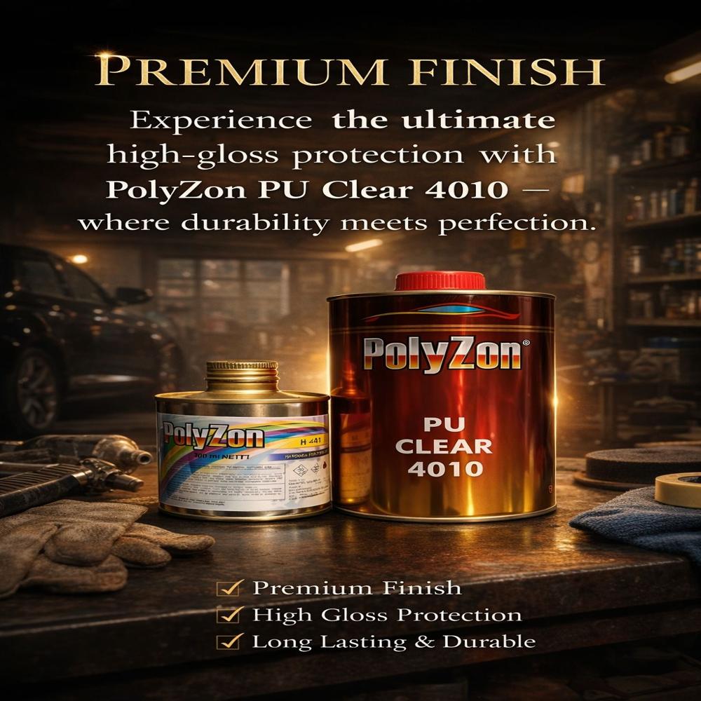 POLYZON PU CLEAR & HARDNER 2K MS 4010