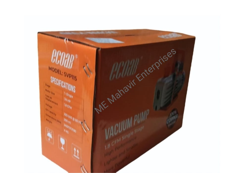 Vacuum Pump - Material: Plastic And Brass