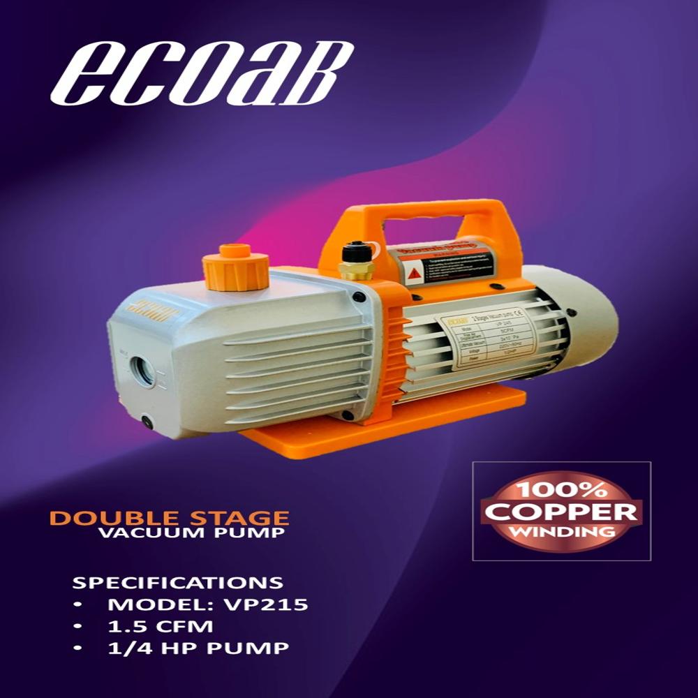 Vacuum Pump - Material: Plastic And Brass