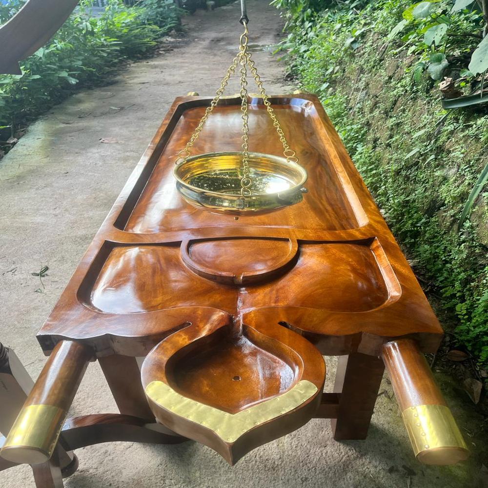  AJ01K-WOODEN DHARAPATHY JOINT PIECE-