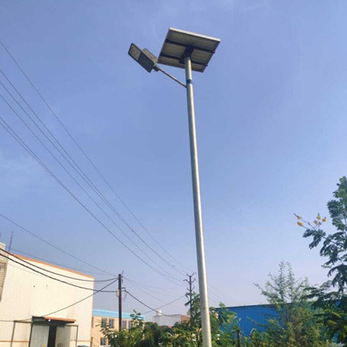 Solar Street Light With Pole Solar On Grid System