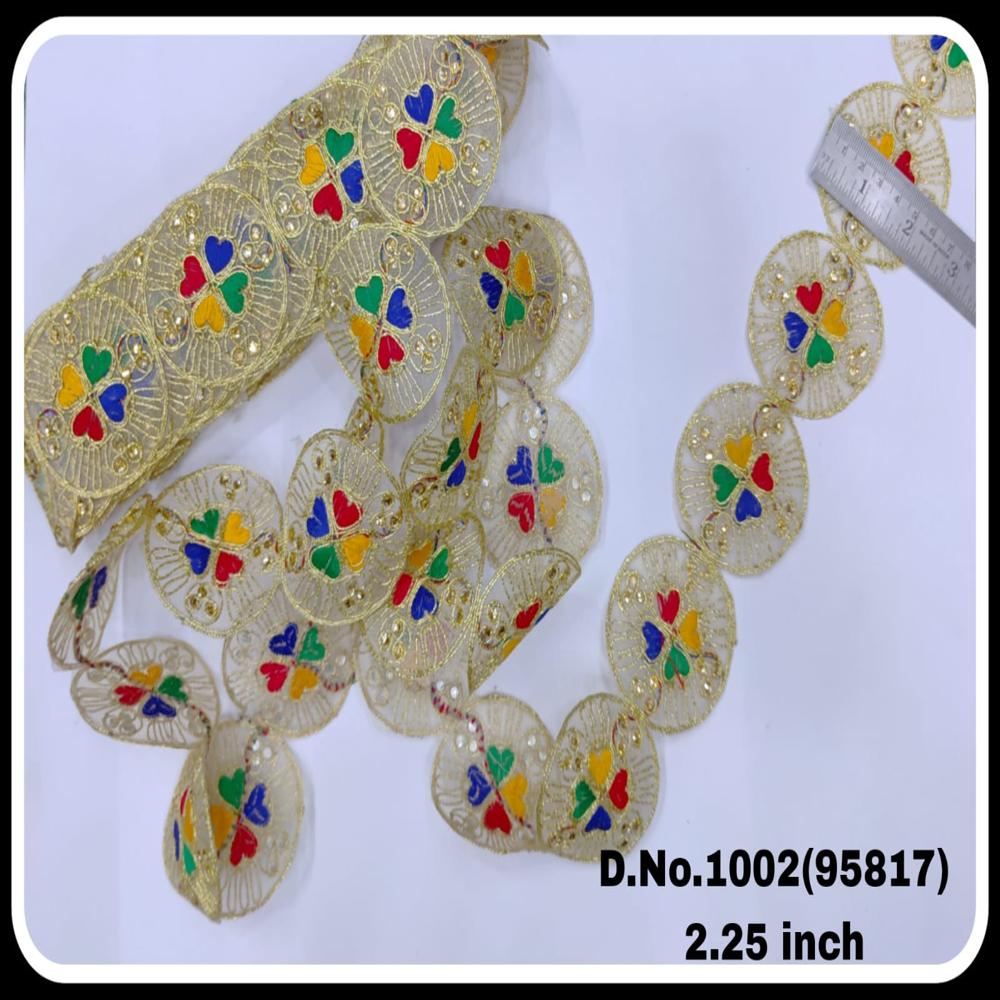 Lace, Butta lace, Multi butta lace, Patch lace