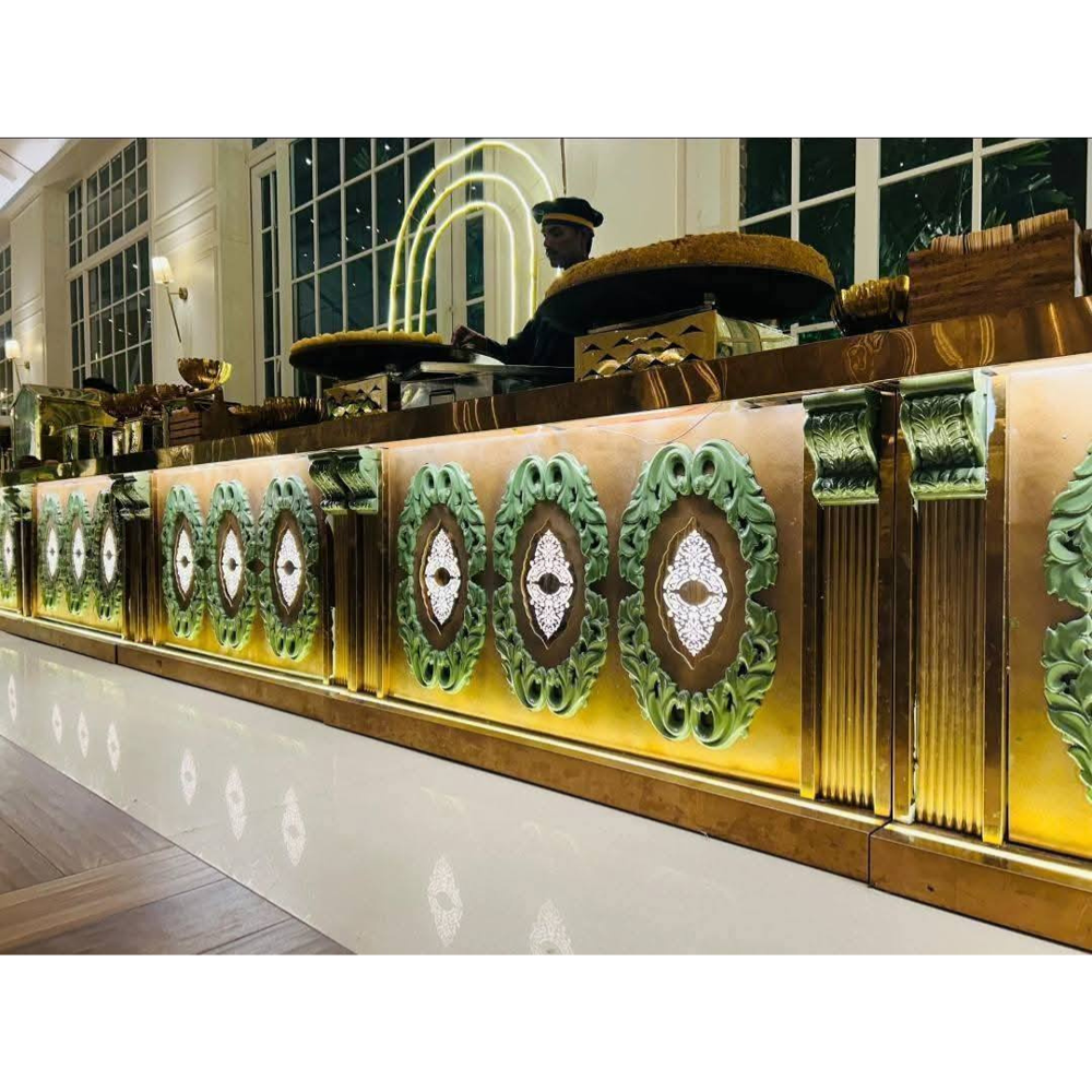 Catering buffet counter