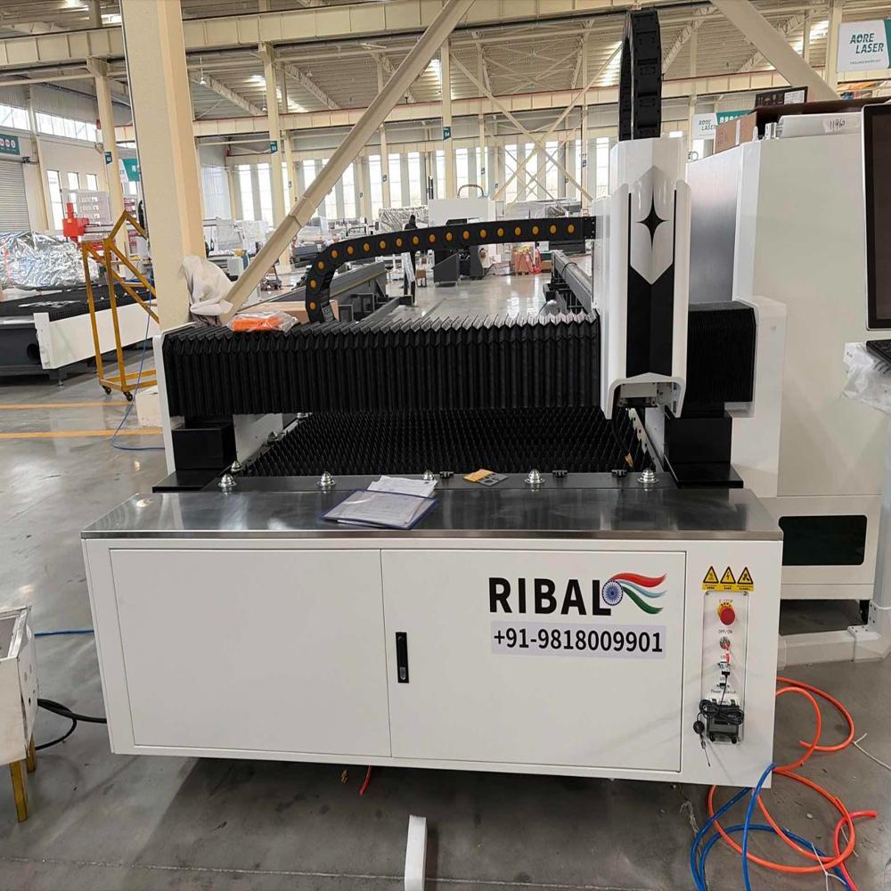 Cnc Laser Cutting Machine - Co2 Laser, Air Cooling Mode | Semi-automatic For Acrylic And Metal Materials