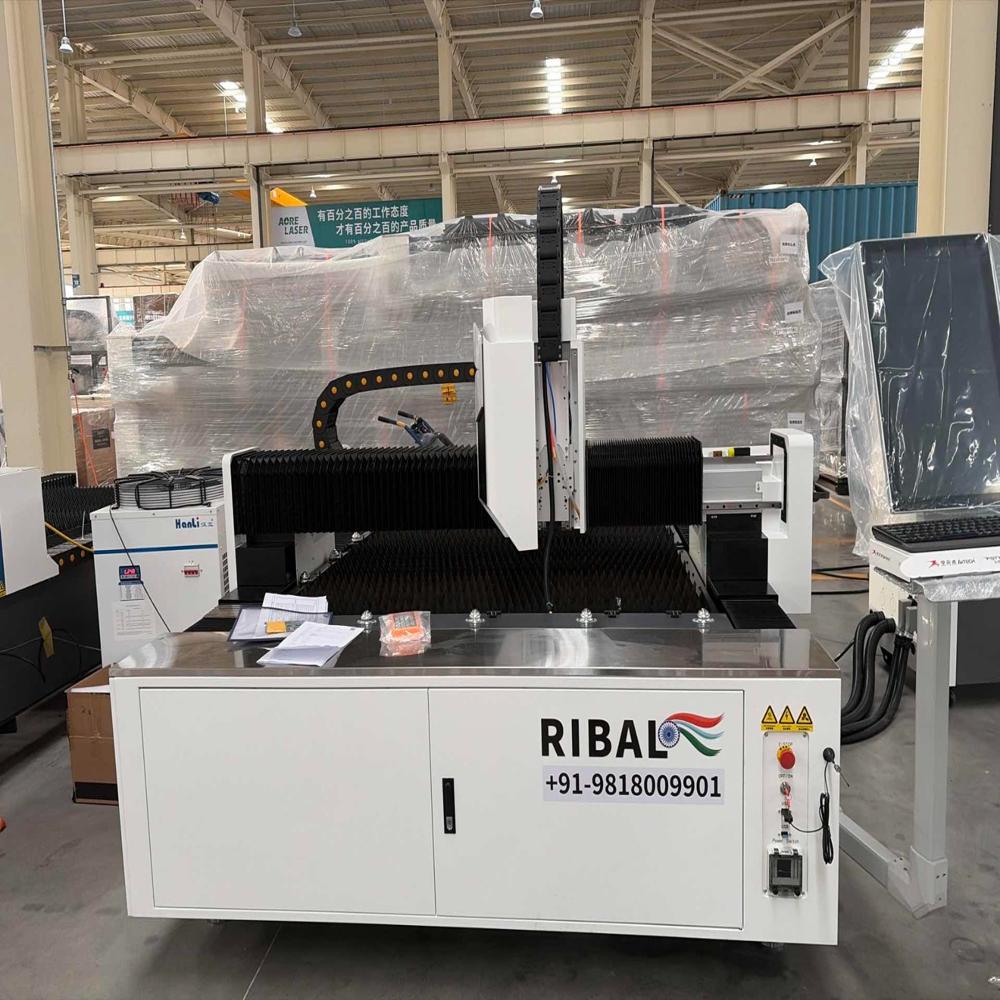 Cnc Laser Cutting Machine - Co2 Laser, Air Cooling Mode | Semi-automatic For Acrylic And Metal Materials