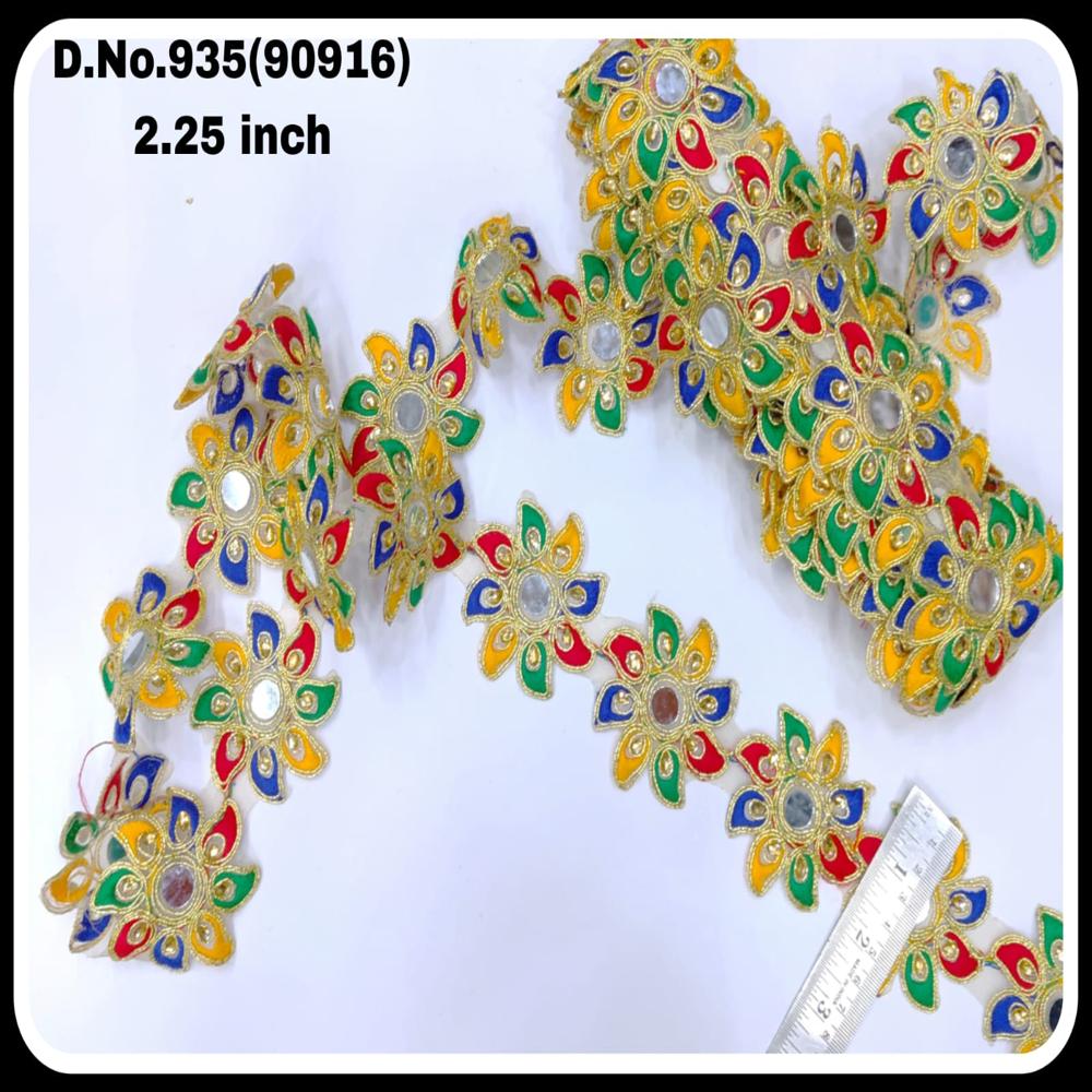 Lace, Butta lace, Multi butta lace, Patch lace