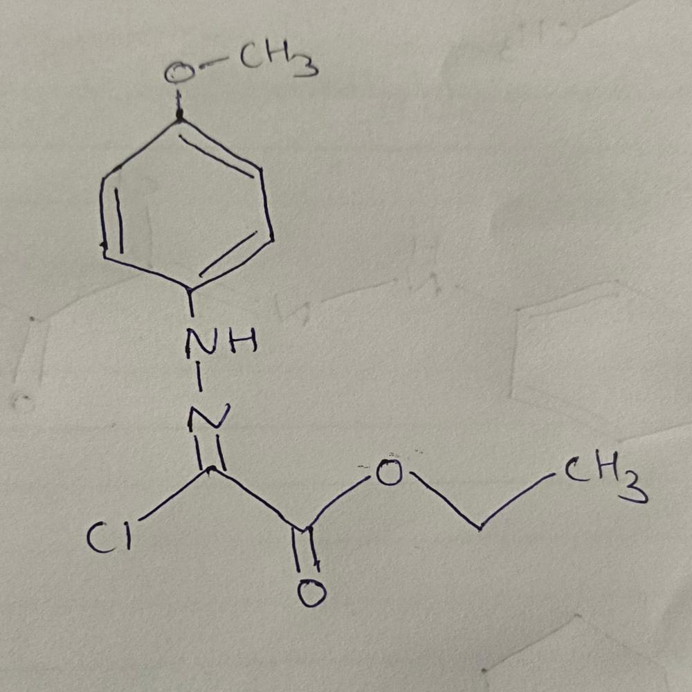 Ethyl chloro[(4-methoxyphenyl)hydrazono]acetate CAS No.  27143-07-03
