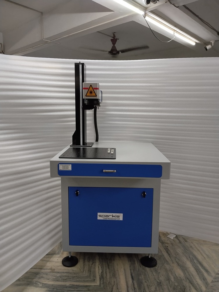 Automatic Fiber Laser Marking Machine - Marking Speed 8000 Mm/s, Marking Area 220mm, Depth 0.5mm, Wavelength 1064 Nm, Voltage 240v, 1-year Warranty, Automatic Cnc