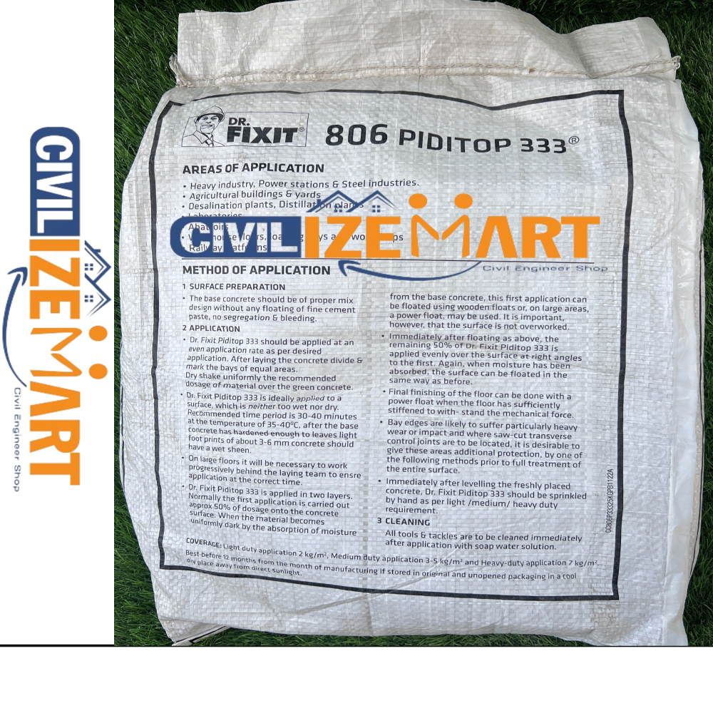 DR.FIXIT PIDITOP 333 - HIGH PURITY NON-METALLIC FLOOR HARDENER