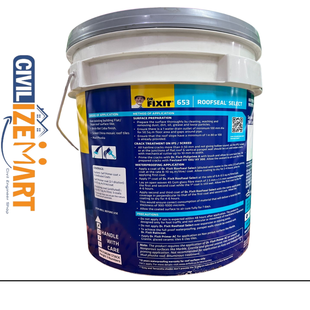 DR.FIXIT ROOFSEAL SELECT(20 LITERS)