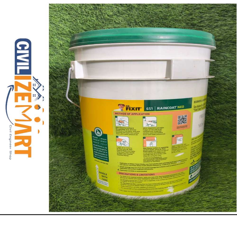 DR.FIXIT RAINCOAT NEO WHITE (20L) WATERPROOFING CHEMICAL