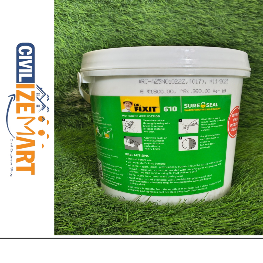 DR.FIXIT SURE SEAL (5KG) WATERPROOFING CHEMICAL