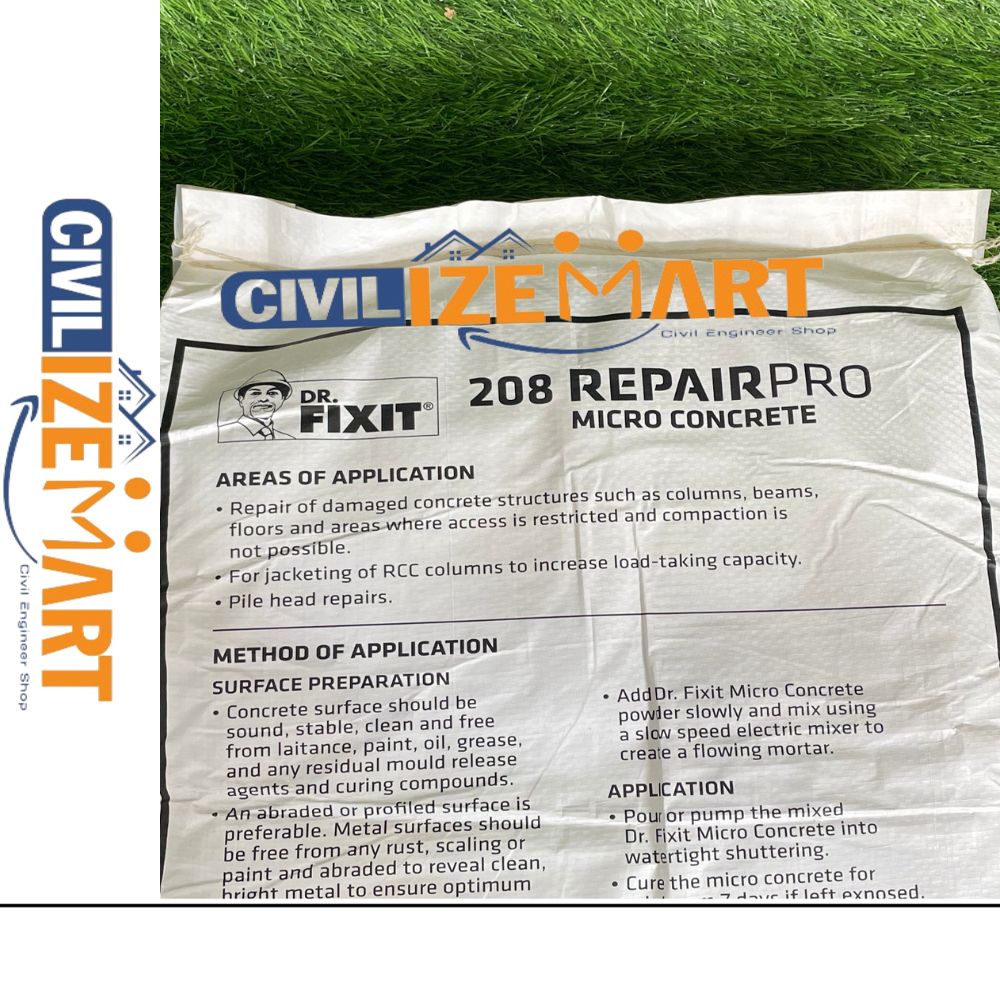 DR.FIXIT REPAIR PRO MICRO CONCRETE (25 KG)