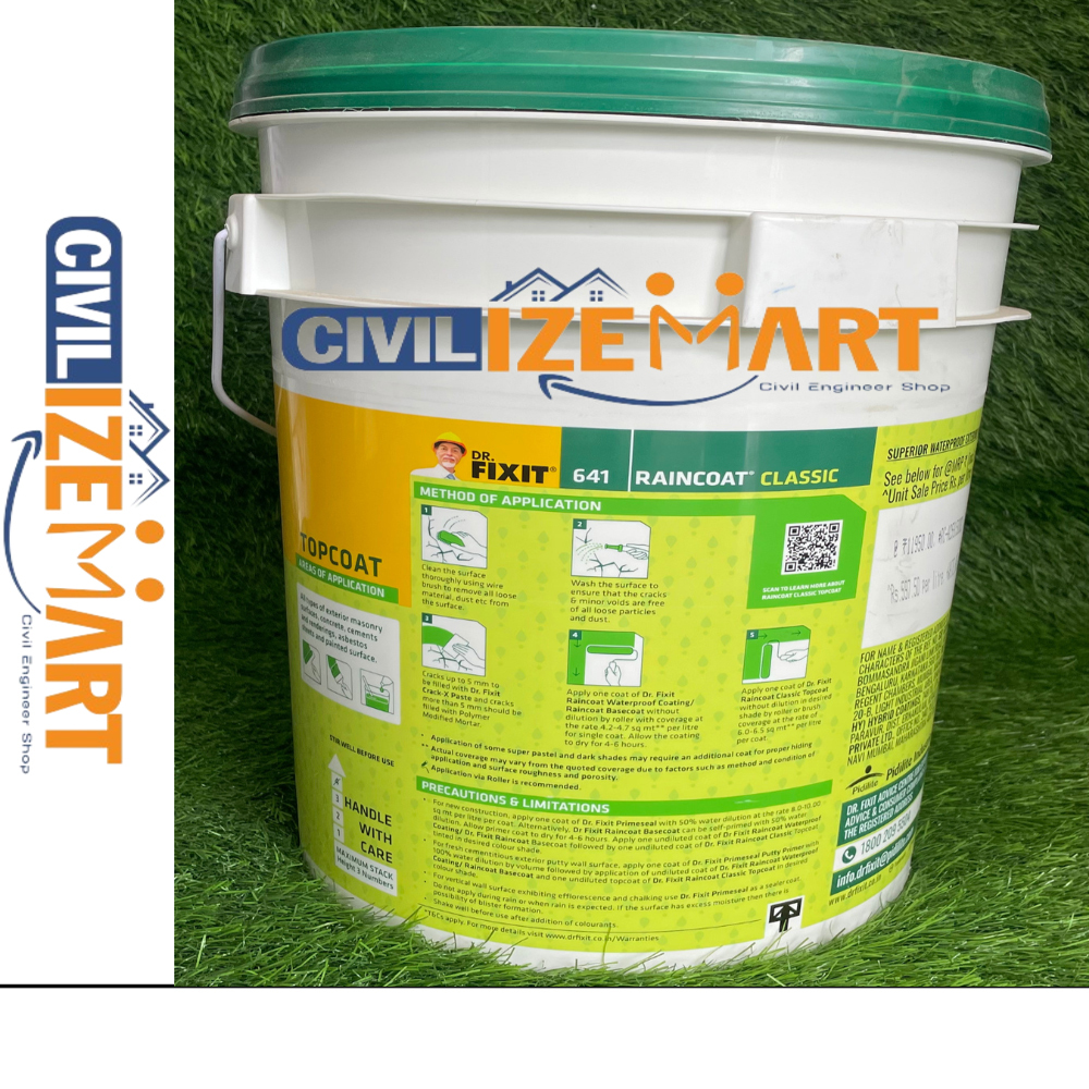 DR.FIXIT RAINCOAT CLASSIC TOPCOAT