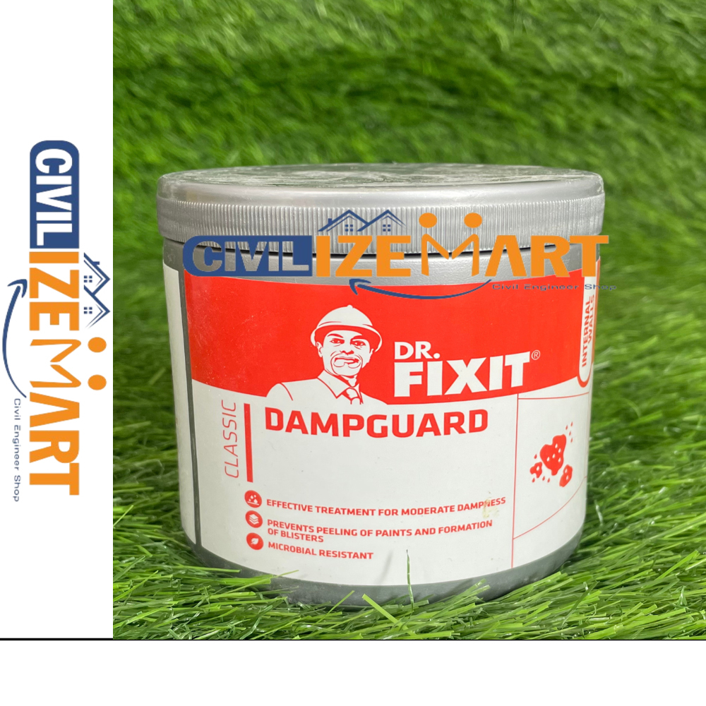 DR.FIXIT DAMPGUARD CLASSIC DAMP - PROOF COATING FOR INTERNAL WALLS,CEILINGS,RCC WATER TANKS