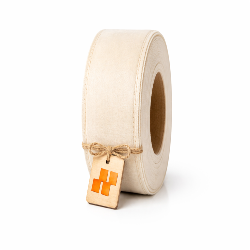 Premium 25Mm Single Side Velvet Ribbon - Color: All