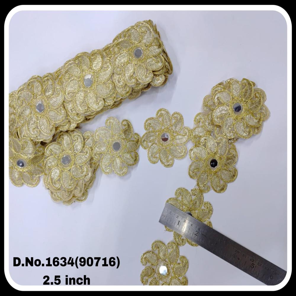 Lace, Butta lace, Multi butta lace, Patch lace