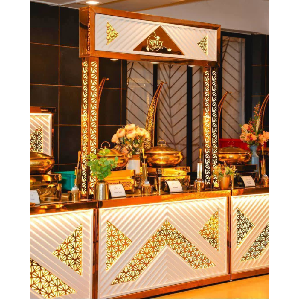 Luxury buffet counter