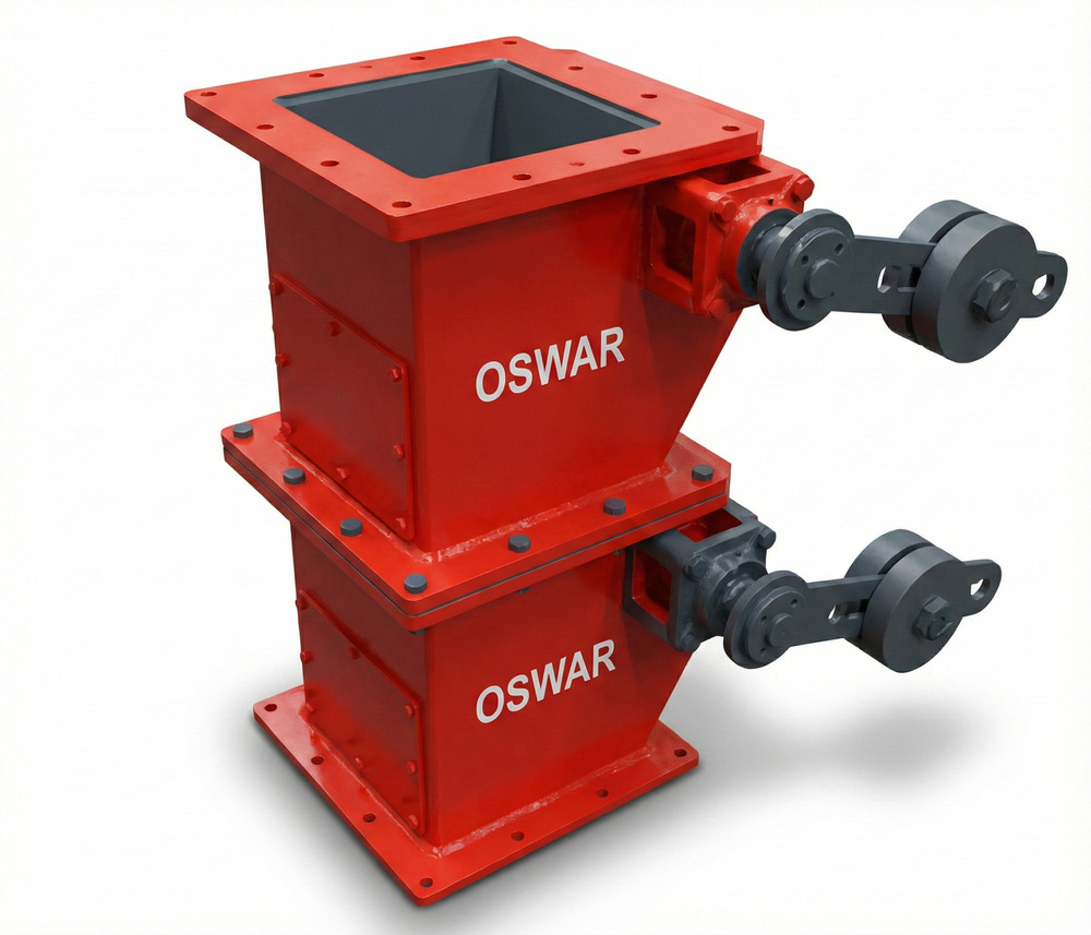 Counterweight Gravity Gate Double Flap