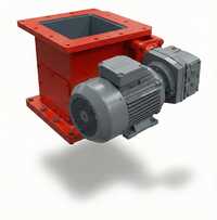 Motorised Gravity Gate - Mild Steel/ss, Powder Coated, 2000 Kg Capacity | Plc Control, Automated Operation, Gravity Assisted