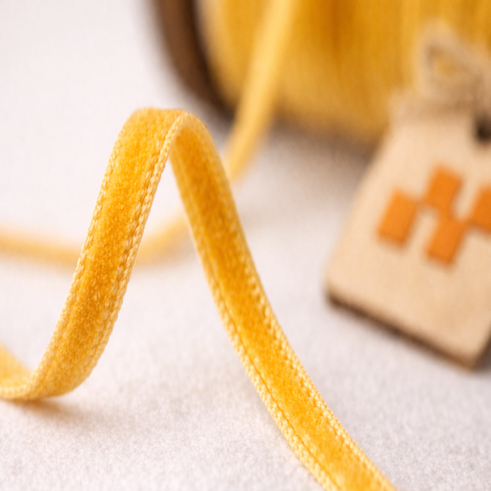 Premium 3mm Single side Velvet Ribbon