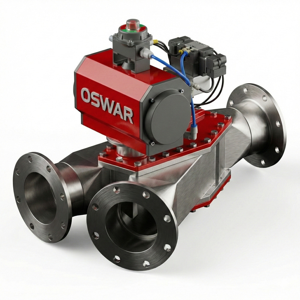 Pneumatic Conveying Diverter Valve