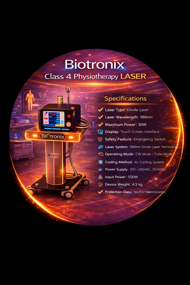 High Power Class 4 Laser Physiotherapy Equipment