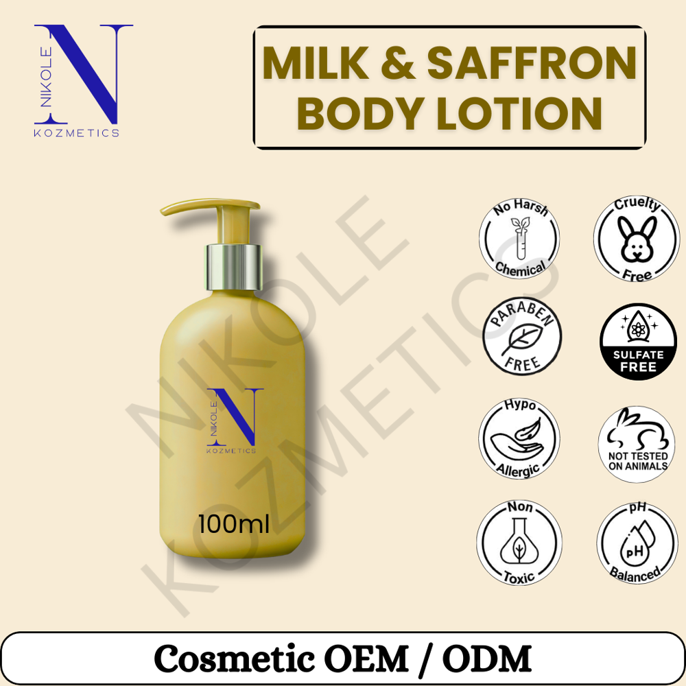 Milk & Saffron Body Lotion