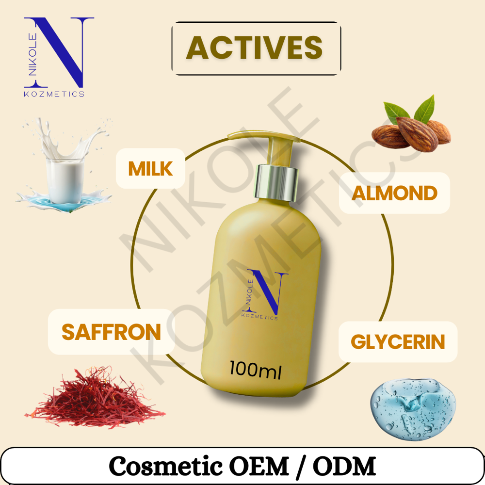 Milk & Saffron Body Lotion