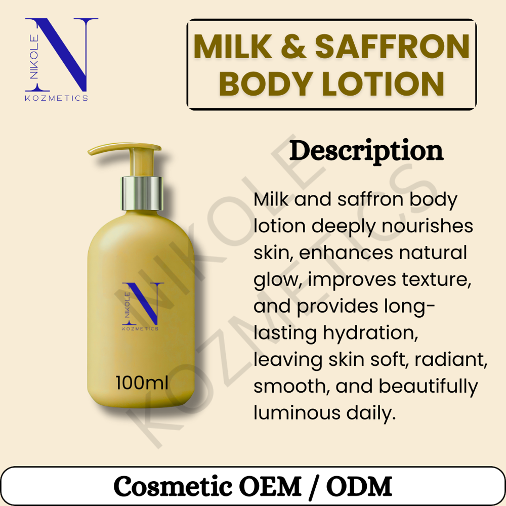 Milk & Saffron Body Lotion