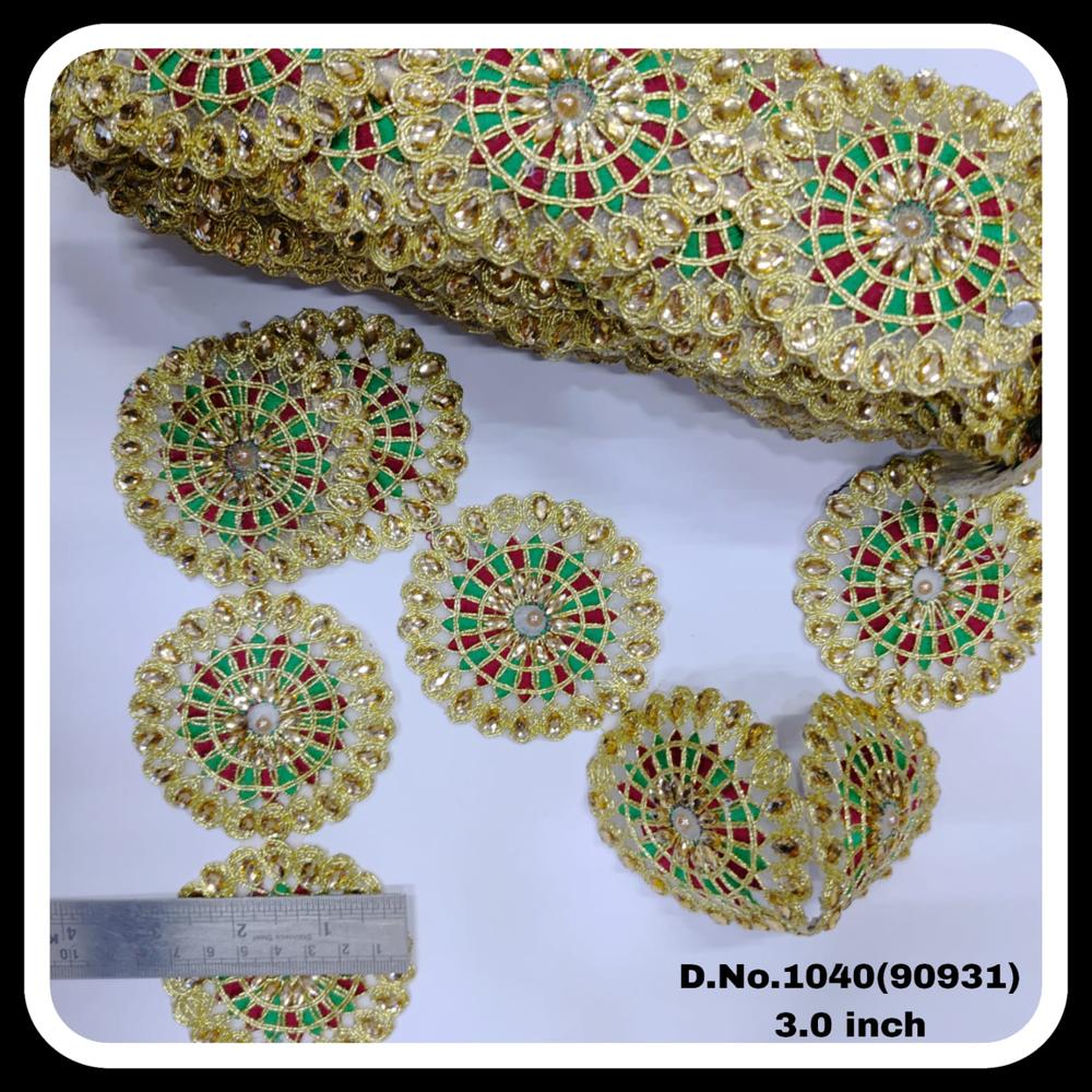 Lace, Butta lace, Multi butta lace, Patch lace