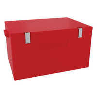 Arp 100-ib Insulated Icebox - Virgin Polyethylene, 780x555x455 Mm, Blue & White | Thick Insulation, Tight Seal Lid, Stackable Design