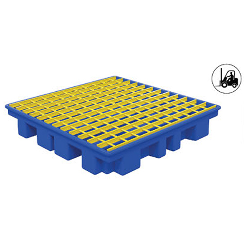 4 Drum Pallet Single Wall