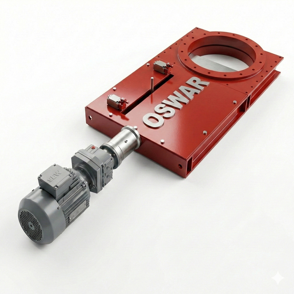 Motorized Slide Gate Valve Circular