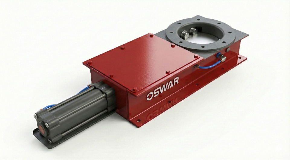 Pneumatic Slide Gate Valve Circular