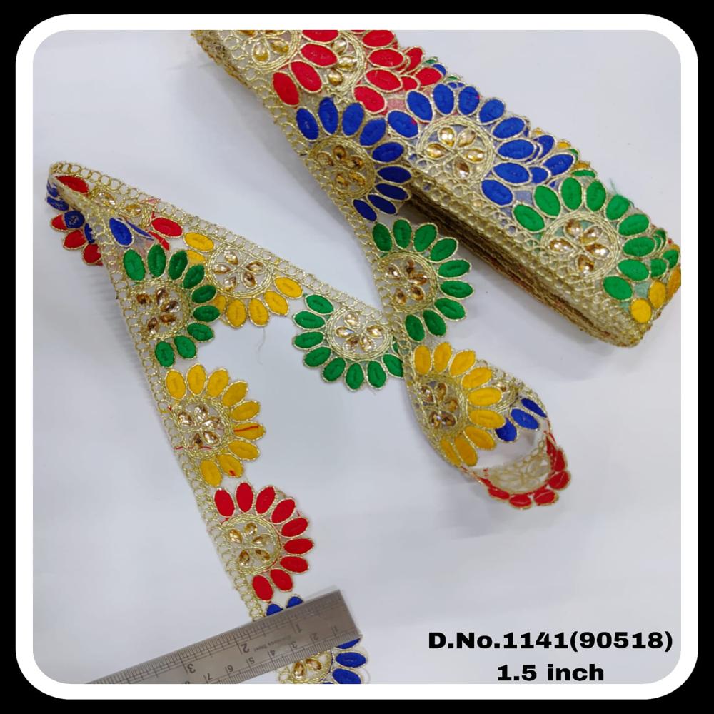 Lace, Butta lace, Multi butta lace, Patch lace