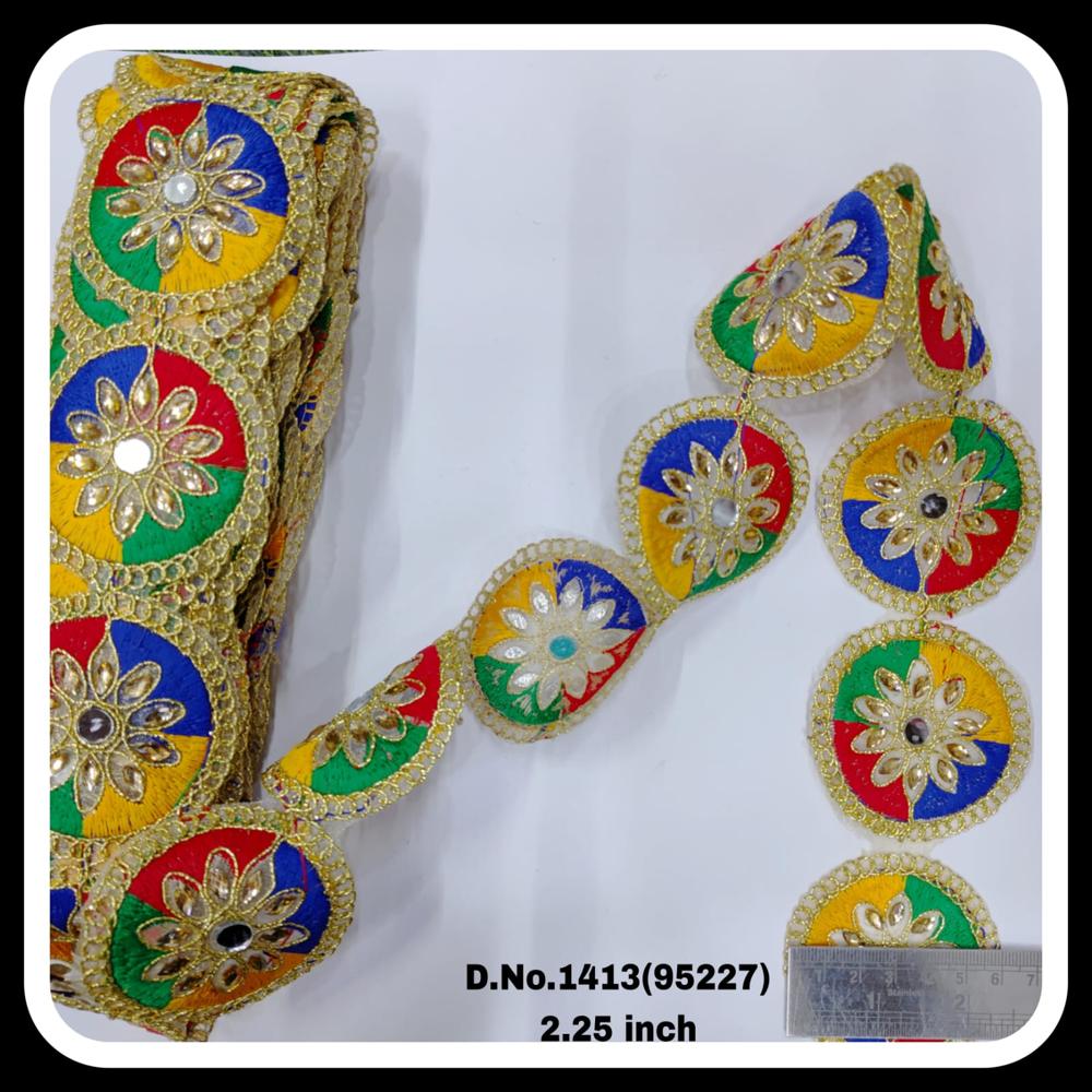 Lace, Butta lace, Multi butta lace, Patch lace