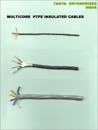 मल्टीकोर PTFE इंसुलेटेड केबल्स