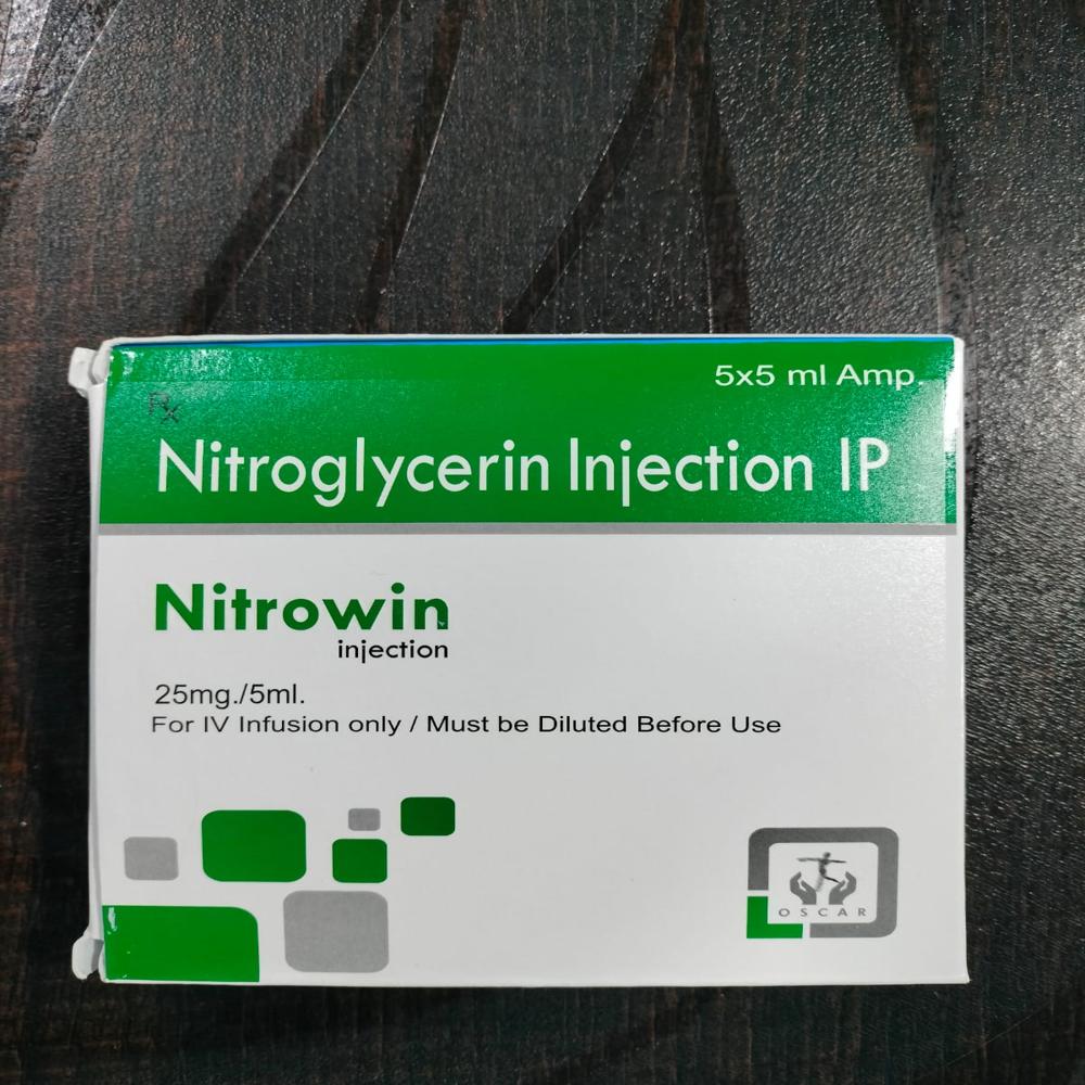 Nitroglycerin injection 25mg/5ml