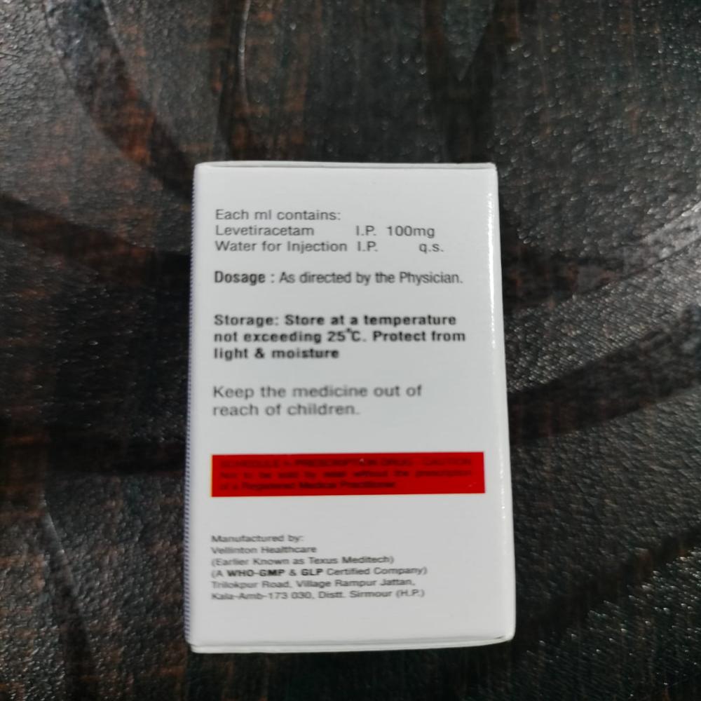Levetiracetam Concentrate Infusion 500mg