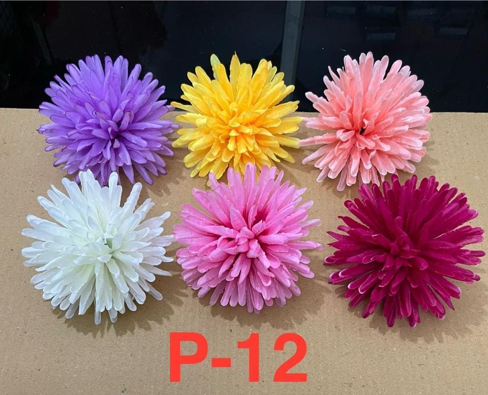 Dahlia Artificial Flower - Color: Multicolor