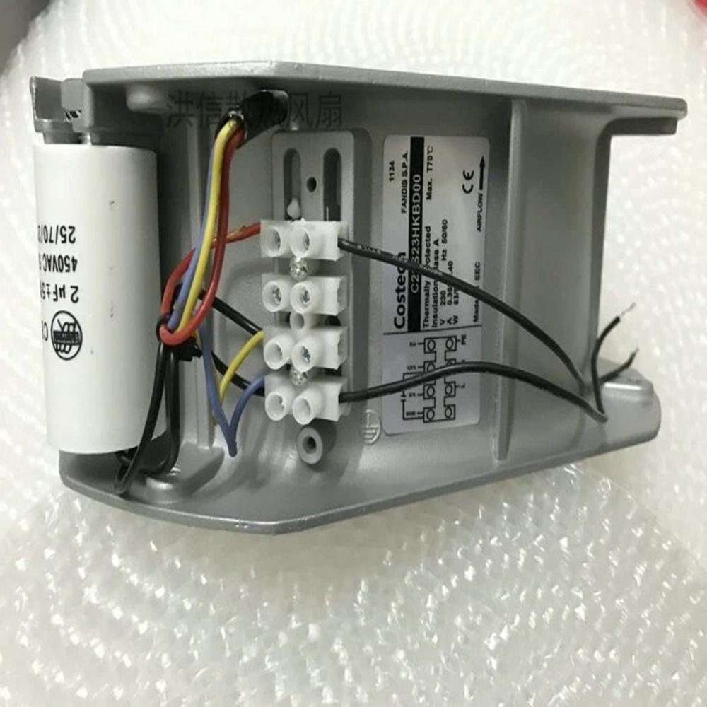 COSTECH C22S40HKBD00 400V AC 71/93W 22580mm Ball Bearing Industrial Axial Cooling Fan