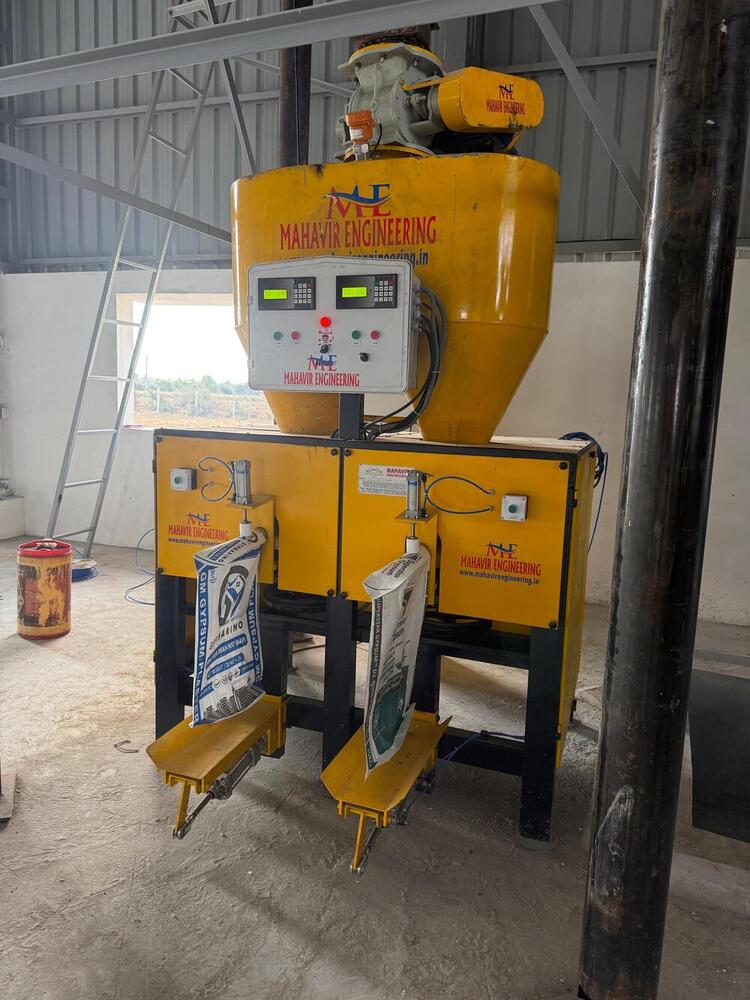 Double Nozzle Valve Bag Powder Packing Machine