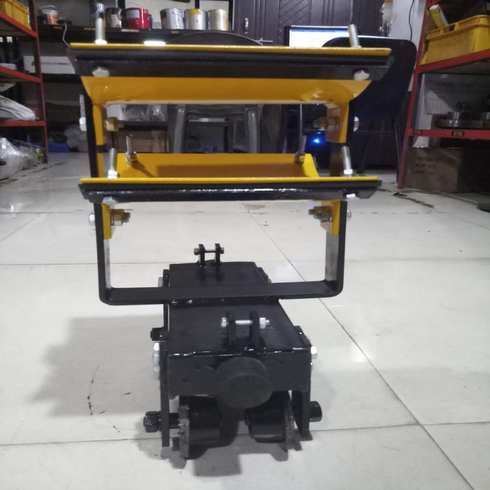 Double Decker Cable Trolley - Color: Yellow