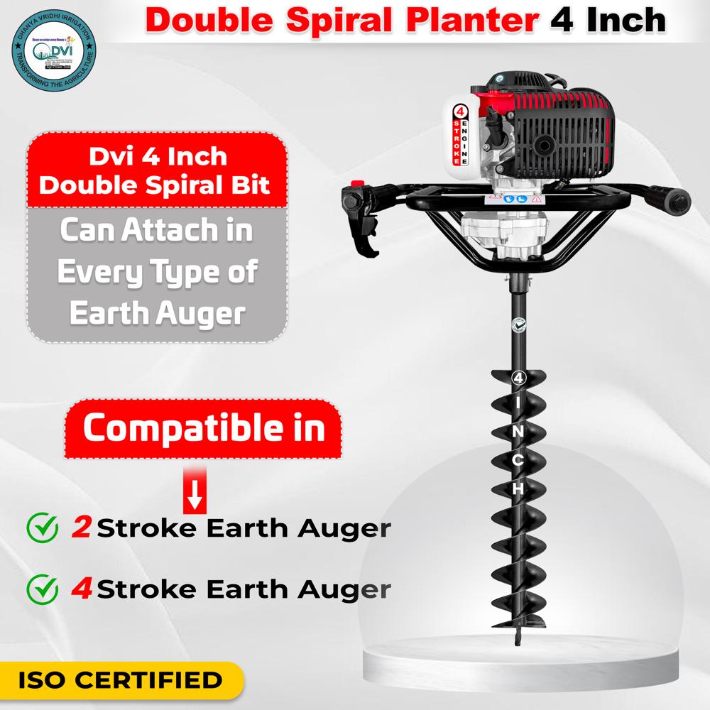 4 Inches Earth Auger Drill Bit
