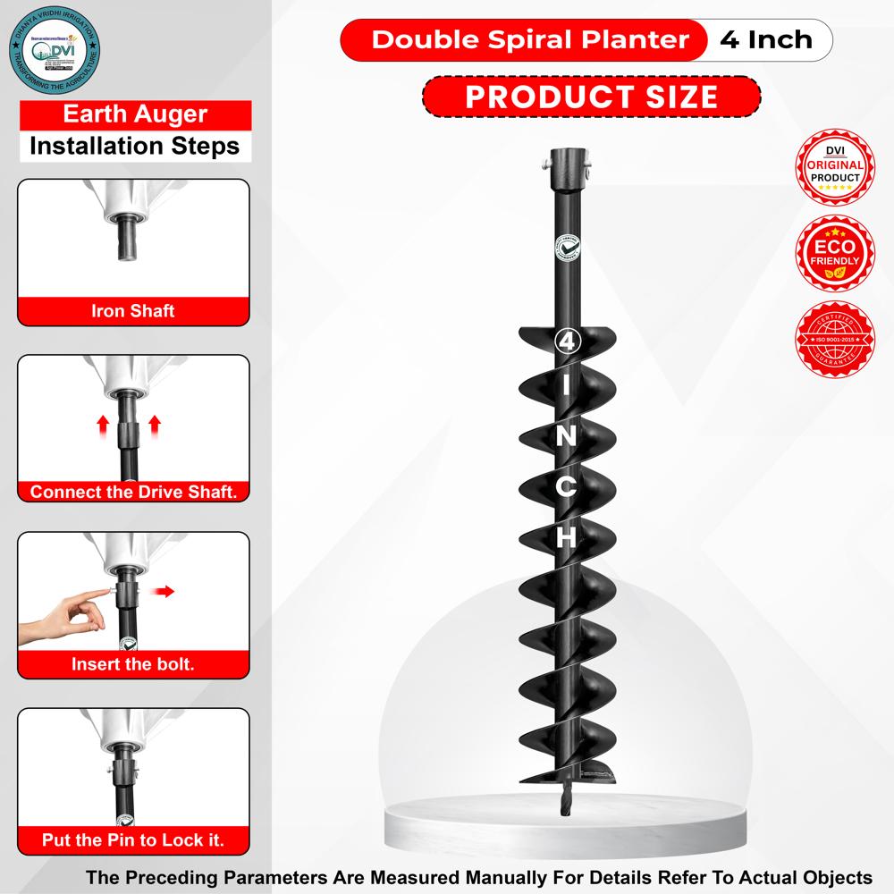 4 Inches Earth Auger Drill Bit