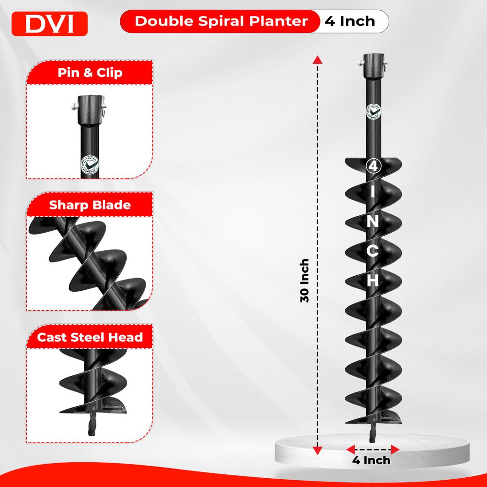 4 Inches Earth Auger Drill Bit